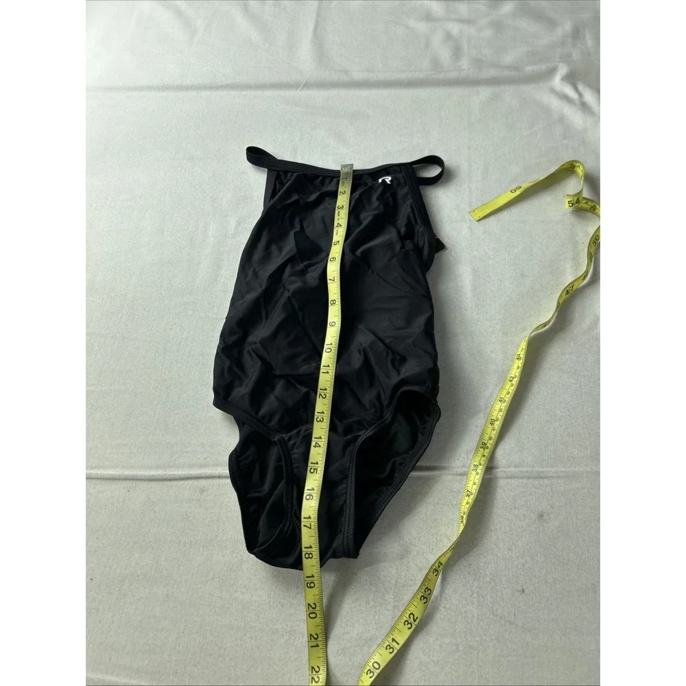 TYR One Piece Swimsuit Girls Size 26 Black Diamond Fit Womens Msrp 69.99 Tyreco